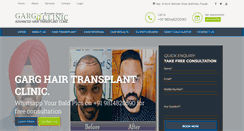 Desktop Screenshot of gargclinic.com
