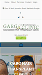 Mobile Screenshot of gargclinic.com